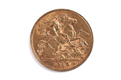 Lot 240 - An Edward VII 1910 gold half sovereign