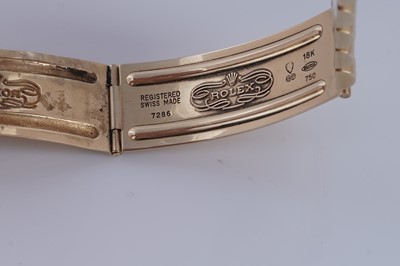 Lot 415 - Rolex Oyster Perpetual Day-Date: an 18ct yellow gold cased automatic wristwatch