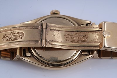 Lot 415 - Rolex Oyster Perpetual Day-Date: an 18ct yellow gold cased automatic wristwatch