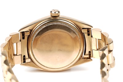 Lot 415 - Rolex Oyster Perpetual Day-Date: an 18ct yellow gold cased automatic wristwatch