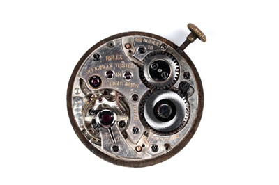 Lot 410 - Rolex Chronometer: an 18ct yellow gold cased manual wind wristwatch