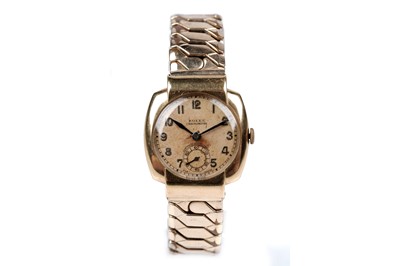 Lot 410 - Rolex Chronometer: an 18ct yellow gold cased manual wind wristwatch