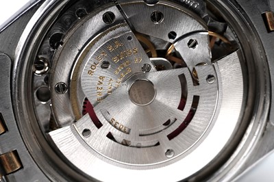 Lot 411 - Rolex Oyster Perpetual Datejust: a steel and gold bi-metal cased automatic chronometer wristwatch