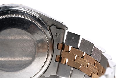 Lot 411 - Rolex Oyster Perpetual Datejust: a steel and gold bi-metal cased automatic chronometer wristwatch