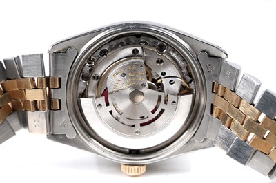 Lot 411 - Rolex Oyster Perpetual Datejust: a steel and gold bi-metal cased automatic chronometer wristwatch