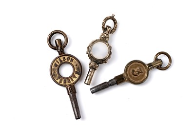 Lot 464 - M. Perkin, 19 Upperhead Row, Leeds: an 18ct yellow gold cased open faced fob watch
