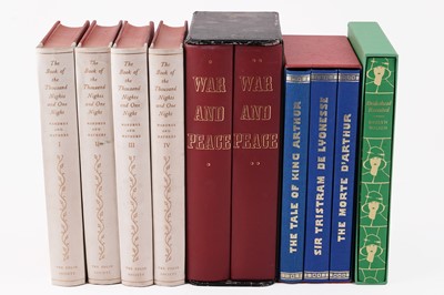 Lot 416 - A collection of Folio Society books, mainly fiction