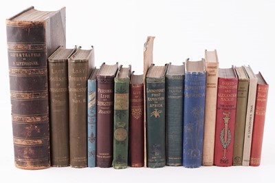 Lot 631 - A collection of books on David Livingstone and African exploration