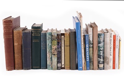 Lot 638 - A collection of books on travel and wildlife in Africa