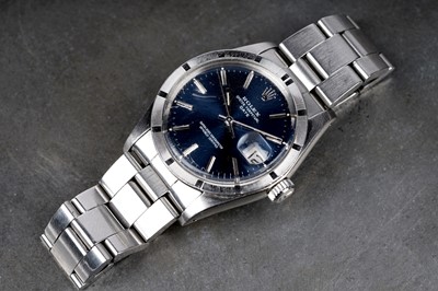 Lot 405 - Rolex Oyster Perpetual Date: a stainless steel cased automatic chronometer wristwatch