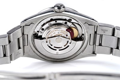 Lot 405 - Rolex Oyster Perpetual Date: a stainless steel cased automatic chronometer wristwatch