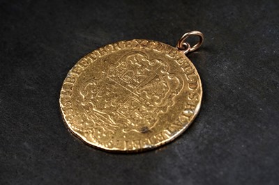 Lot 233 - A George IV 1785 gold Spade Guinea