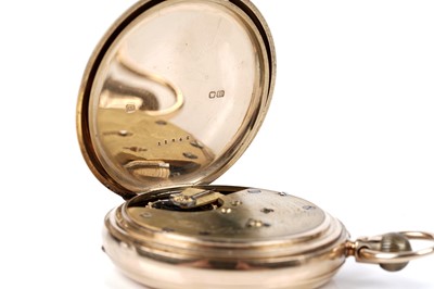 Lot 462 - John Lecomber, Liverpool: an 18ct yellow gold cased chronograph pocket watch