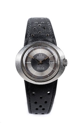 Lot 428 - Omega Dynamic: two steel cased automatic wristwatches