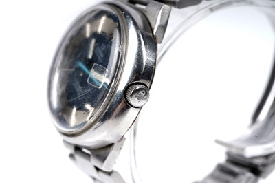 Lot 428 - Omega Dynamic: two steel cased automatic wristwatches