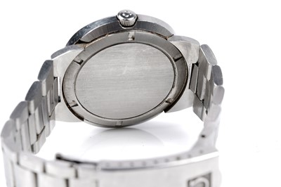 Lot 428 - Omega Dynamic: two steel cased automatic wristwatches