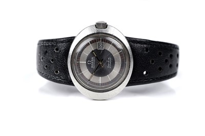 Lot 428 - Omega Dynamic: two steel cased automatic wristwatches