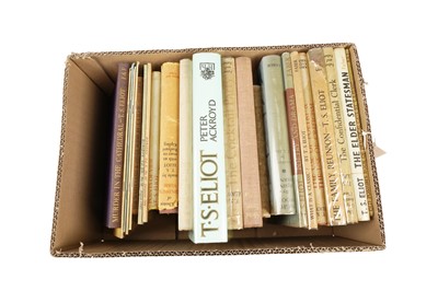 Lot 450 - A collection of T. S. Eliot poetry books