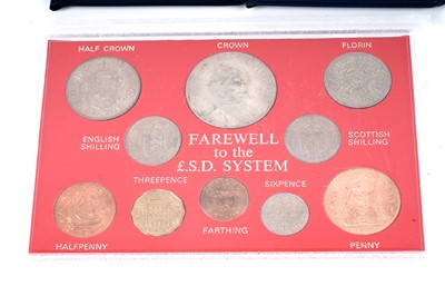 Lot 51 - A collection of mainly 20th Century British coins and tokens