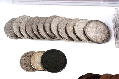 Lot 51 - A collection of mainly 20th Century British coins and tokens
