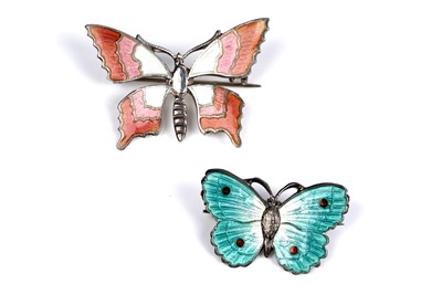 Lot 55 - Charles Horner and other silver brooches