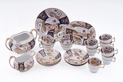 Lot 878 - A Charles Bourne part tea service