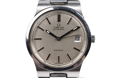 Lot 427 - Omega, Geneve: a stainless steel cased automatic wristwatch