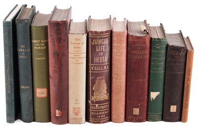 Lot 644 - A collection of books on natural history in India