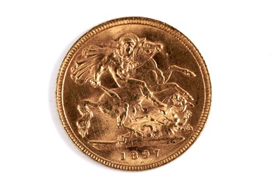 Lot 248 - A Victorian 1897 gold half sovereign