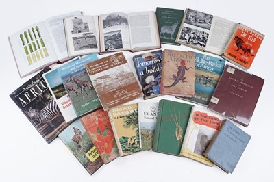 Lot 588 - A collection of books on natural history in Africa