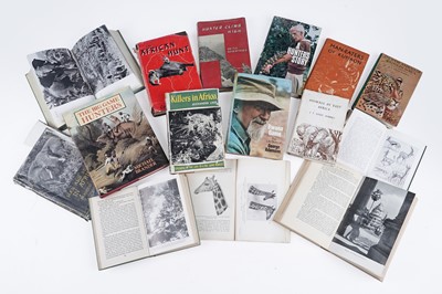 Lot 589 - A collection of books on natural history and game hunting in Africa