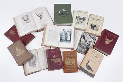 Lot 650 - A collection of books on big game hunting in Africa