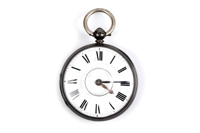 Lot 310 - A Victorian silver cased pocket watch by George Stockton of South Shields