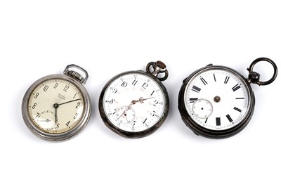 Lot 312 - Three pocket watches