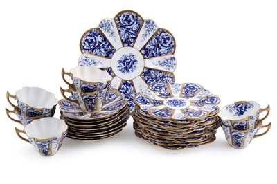 Lot 207 - A Wileman Foley part tea service