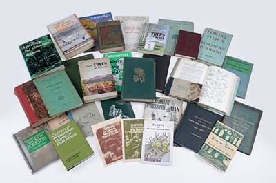 Lot 600 - A collection of books on world forestry