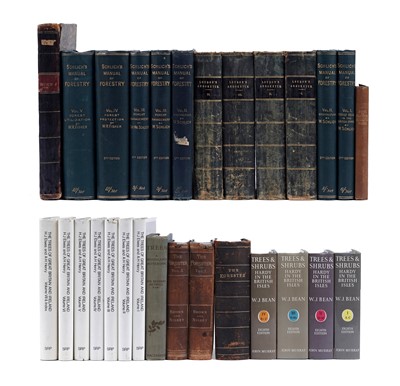 Lot 265 - A collection of books on forestry