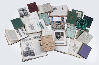 Lot 604 - A collection of books on British forestry