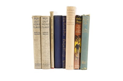 Lot 469 - A collection of novels by Evelyn Waugh
