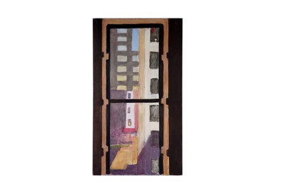 Lot 675 - Danny Markey - Through a window | oil
