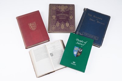 Lot 544 - A collection of books on the local history of various counties