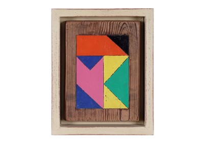 Lot 686 - Gabriel Weissmann - Rectangular composition | oil