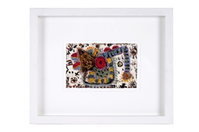 Lot 677 - Alan Davie - Relaxed Arm OG.3671 | oil