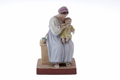 Lot 920 - A Russian Gardner figure