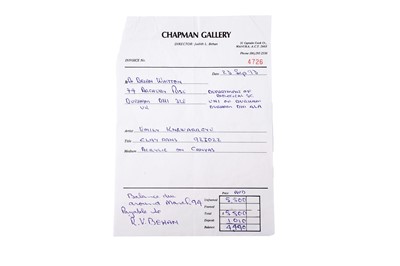 Lot 107 - Emily Kam Kngwarreye - Clay Pans | synthetic polymer paint