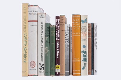 Lot 592 - A collection of books on British natural history