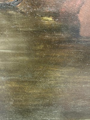 Lot 701 - Hellen Melville - A Rocky Italianate Landscape | oil