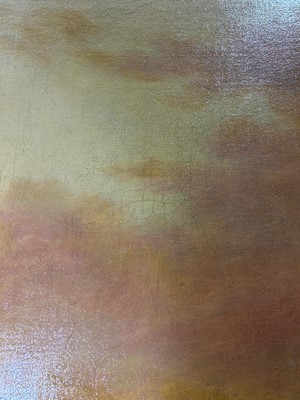 Lot 701 - Hellen Melville - A Rocky Italianate Landscape | oil