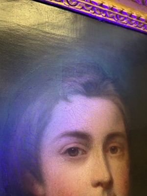 Lot 732 - 18th Century British School - Portrait of Amy daughter of Sir Nicholas Lawes | oil