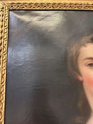 Lot 732 - 18th Century British School - Portrait of Amy daughter of Sir Nicholas Lawes | oil